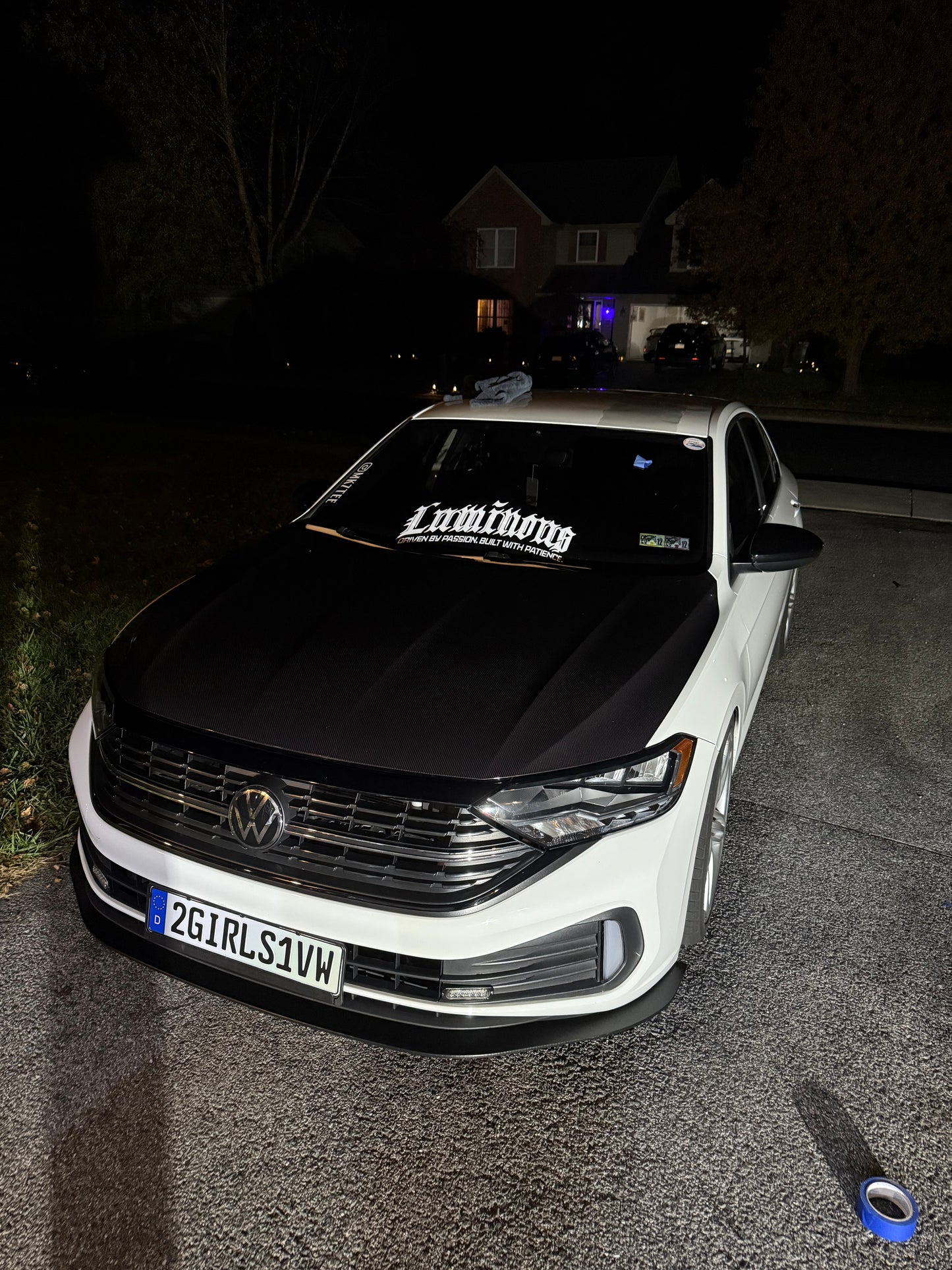 Luminous Windshield Banner