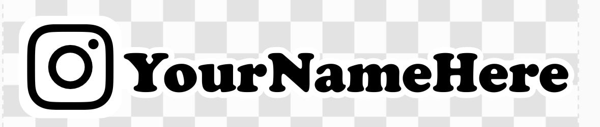 Custom Social Sticker